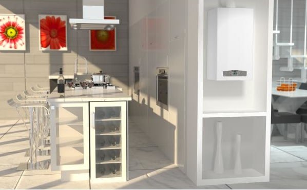 Дизайн Газовий котел Ariston CARES X 24 CF EU двоконтурний димохідний